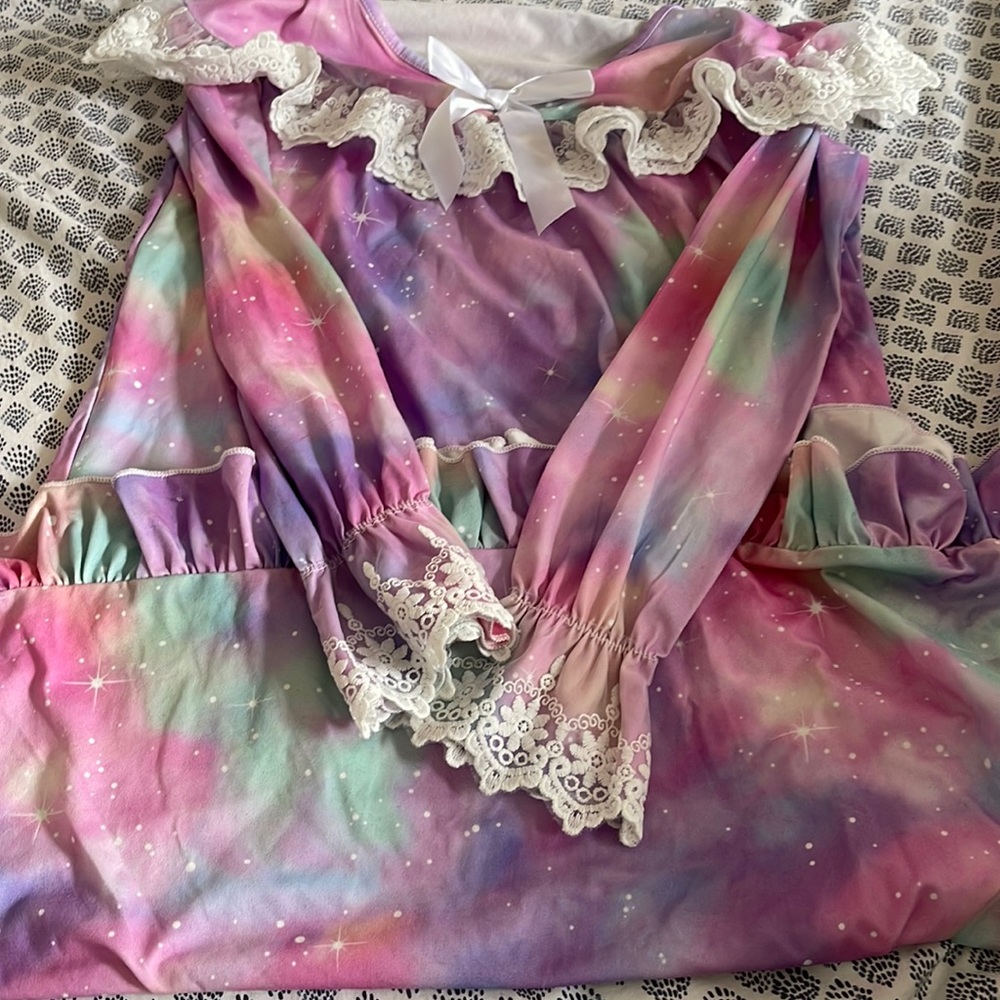 Beautiful galaxy pajamas!